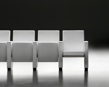 DOMINO - Eco-leather auditorium seats by ESTEL GROUP - view 3